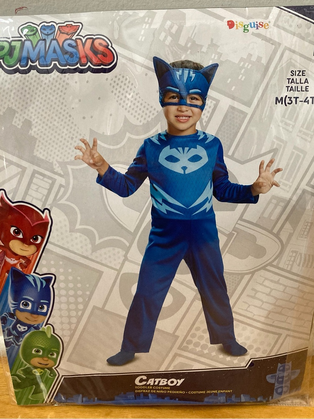 Catboy Toddler Costume size 3T/4T, Brand NEW